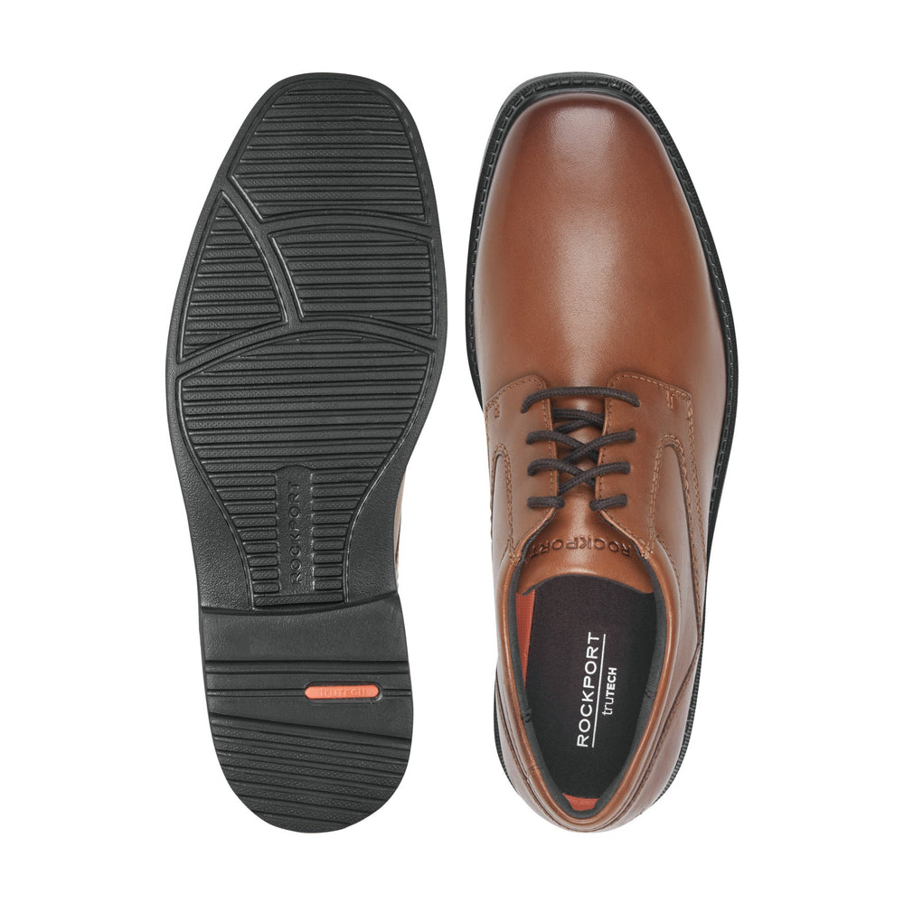 Rockport Men / Style Leader 2 Plain Toe Oxford - British Tan Leather