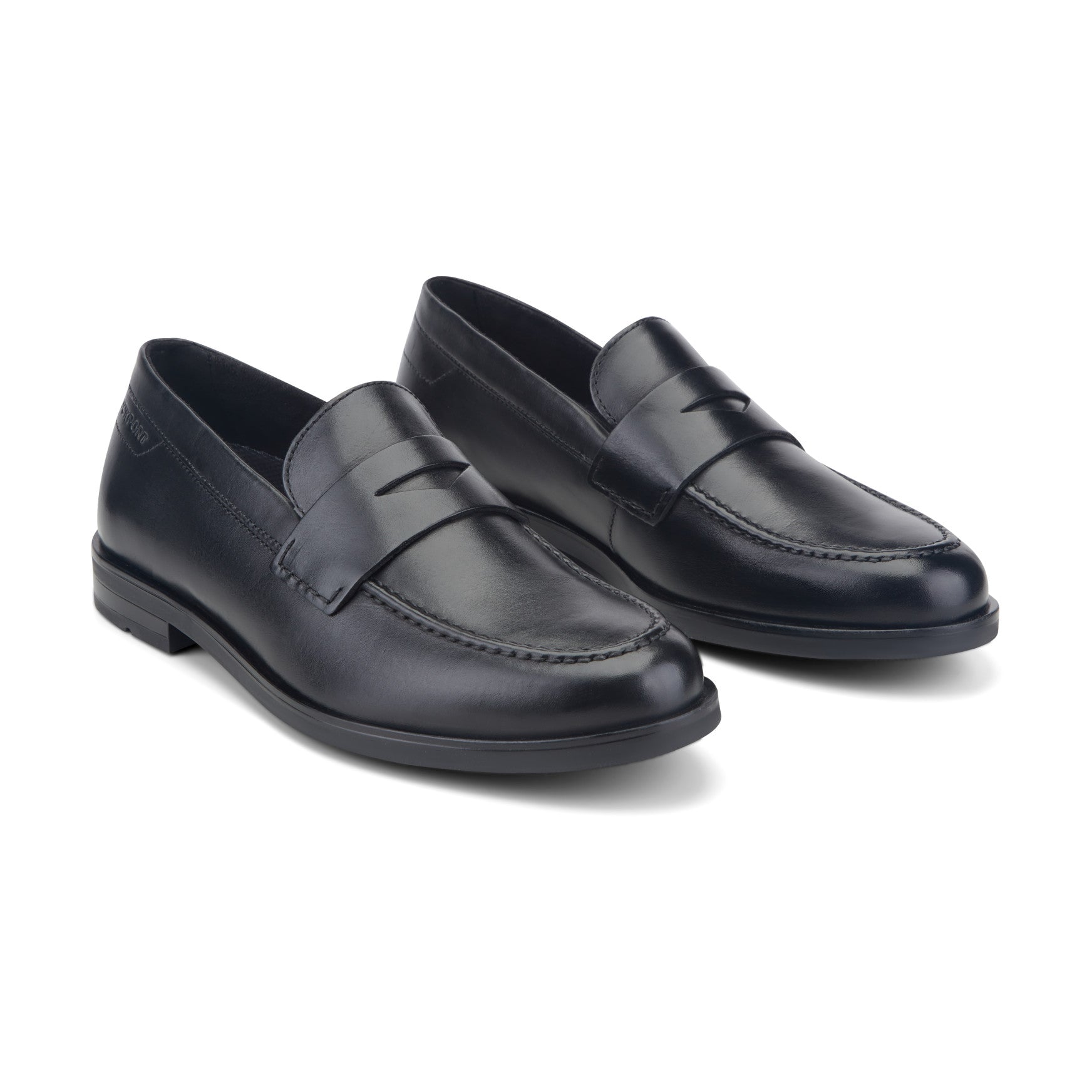 Rockport Men / Sutton Penny Loafers - Black Leather