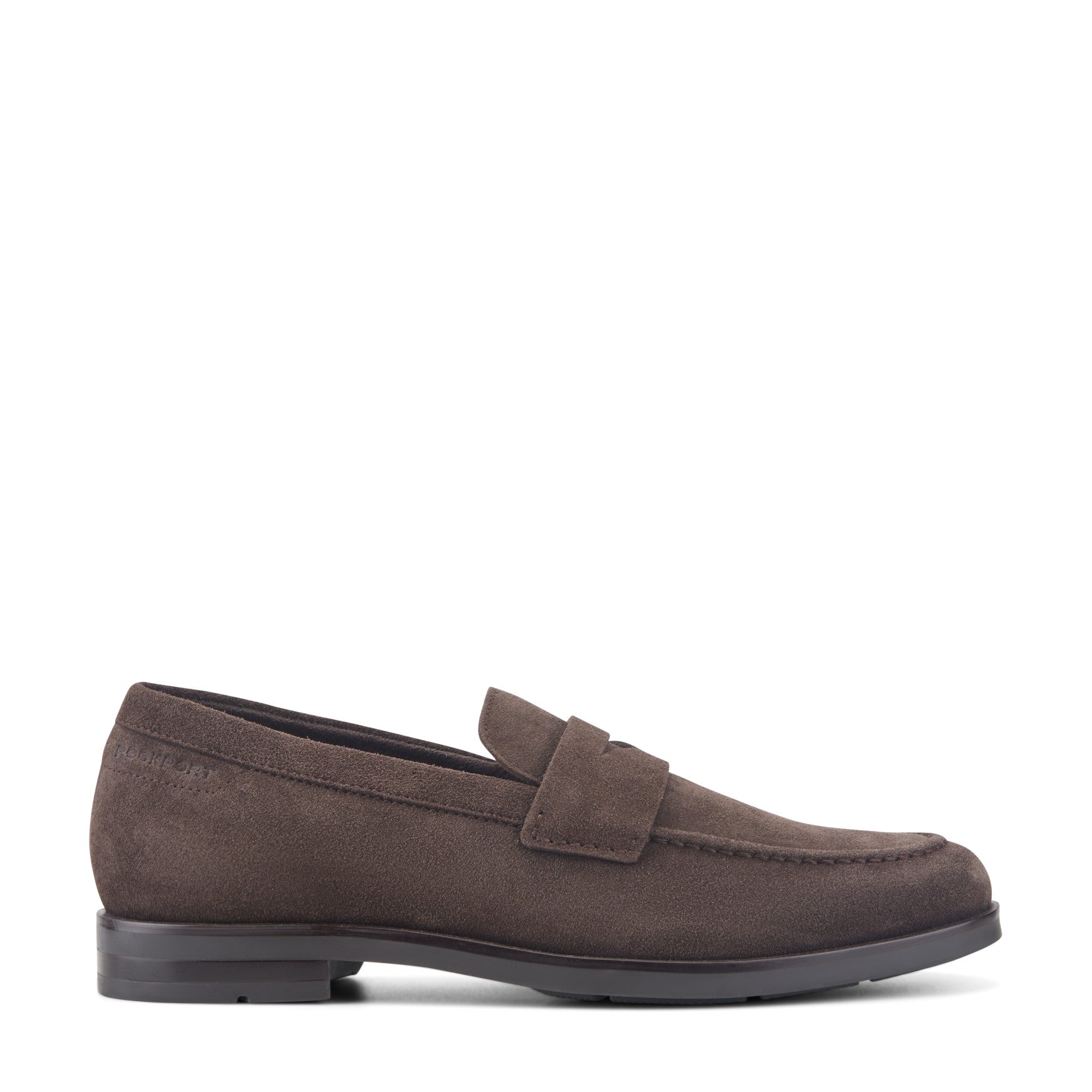 Rockport Men / Sutton Penny Loafers - Dark Brown Suede