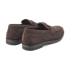 Rockport Men / Sutton Penny Loafers - Dark Brown Suede