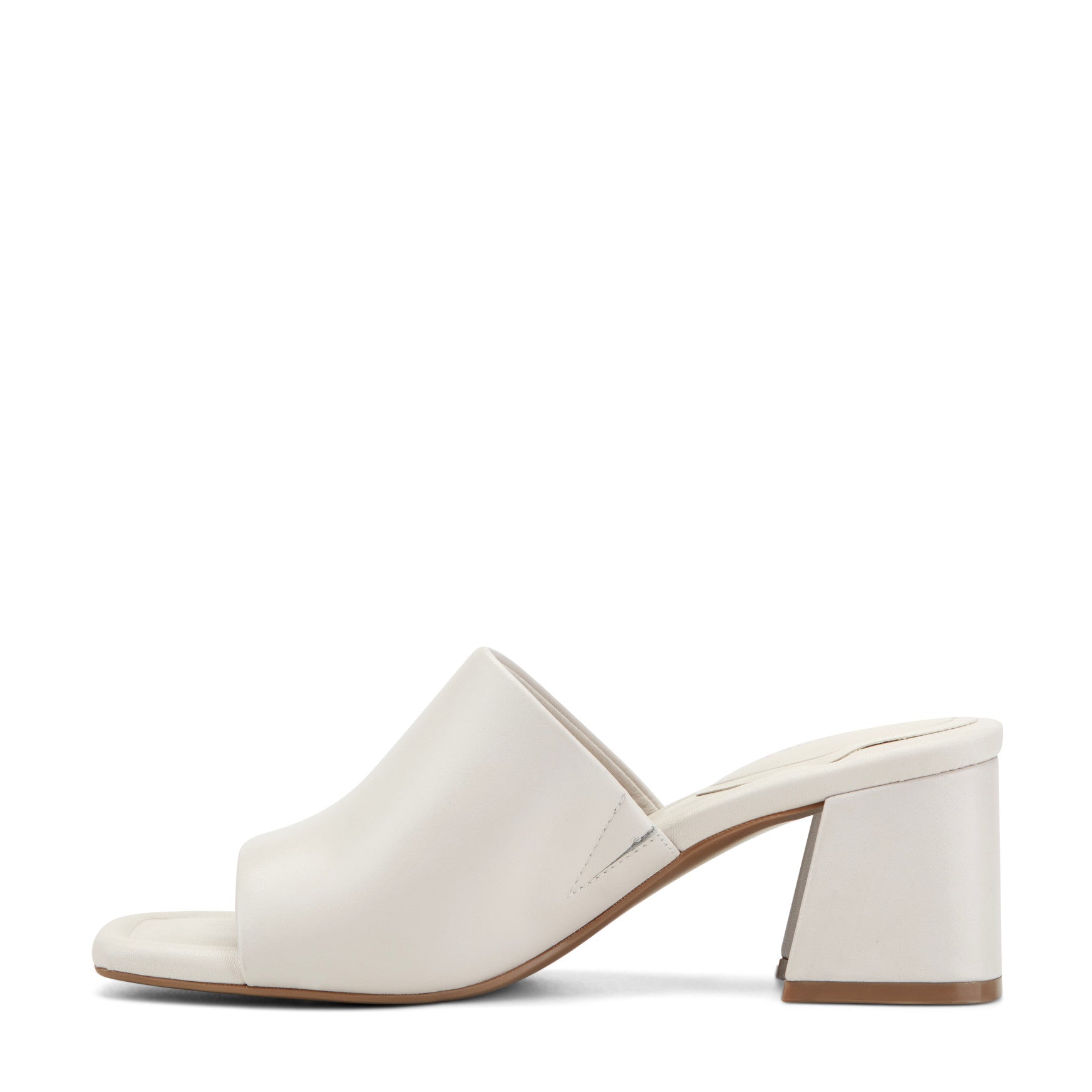 Rockport Women / Gracyn Slip-On Sandals - Ivory Leather