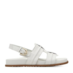 Rockport Women / Laina Slingback Fisherman Sandals - White Leather