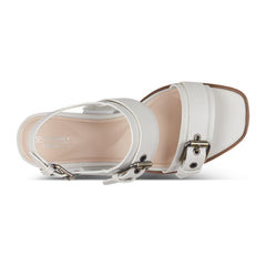 Rockport Women / Halena Slingback Dress Sandals - White Leather