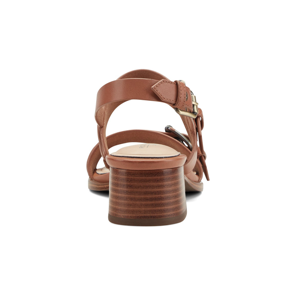 Rockport Women / Halena Slingback Dress Sandals - Light Natural Leather