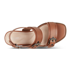Rockport Women / Halena Slingback Dress Sandals - Light Natural Leather