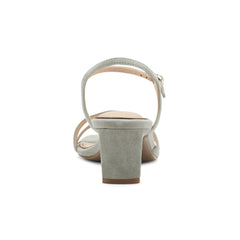 Rockport Women / Total Motion Teddy Sandals - Light Blue Sage Suede