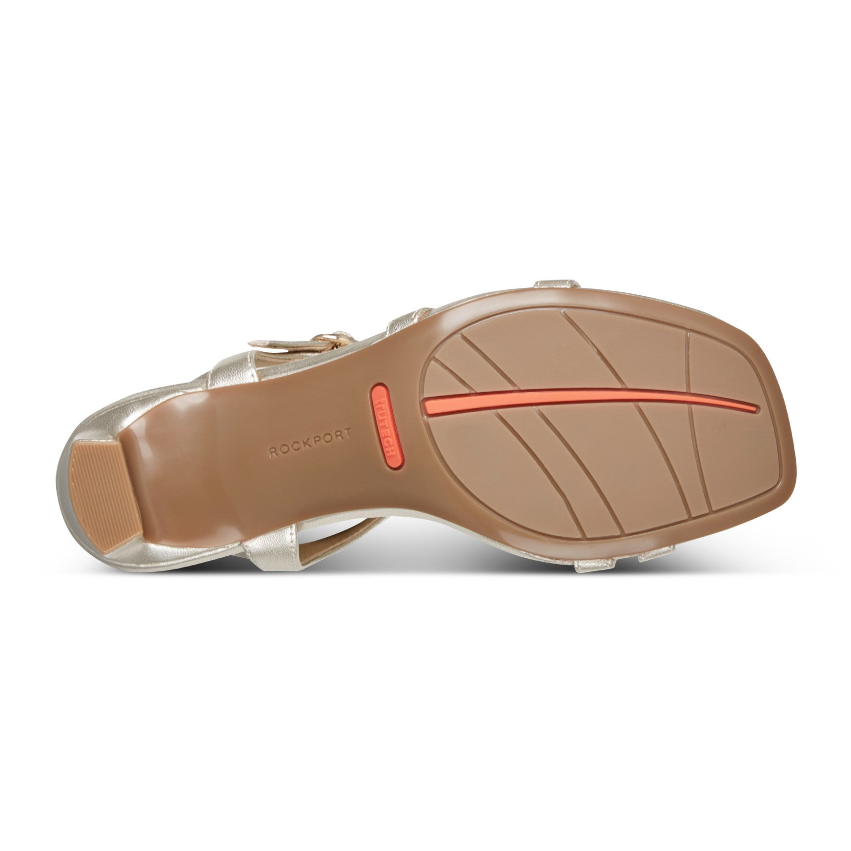 Rockport Women / Total Motion Teddy Sandals - Gold Leather