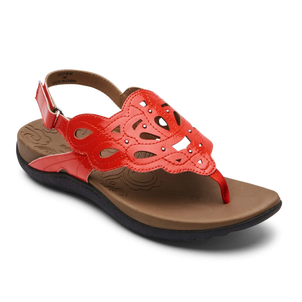 Rockport Women / Ridge Slingback Sandal - Red