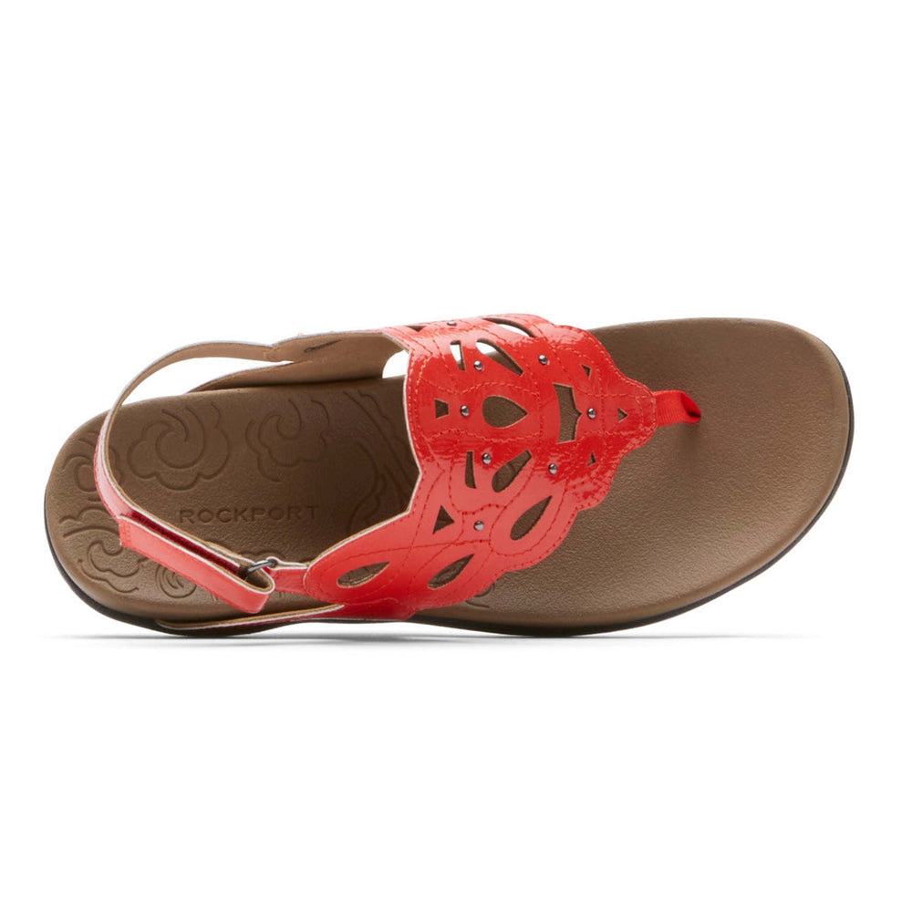 Rockport Women / Ridge Slingback Sandal - Red