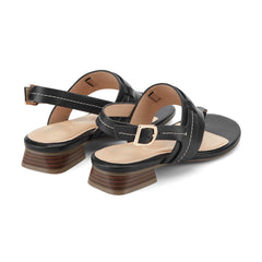 Rockport Women / Ofera Slingback Sandals - Black Leather