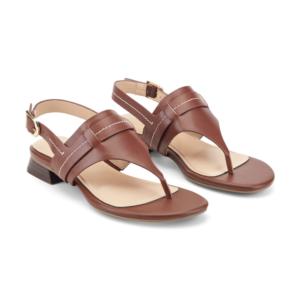 Rockport Women / Ofera Slingback Sandals - Mediun Brown Leather