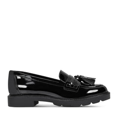 Rockport Women / Kiara Tassel Loafers - Black Patent