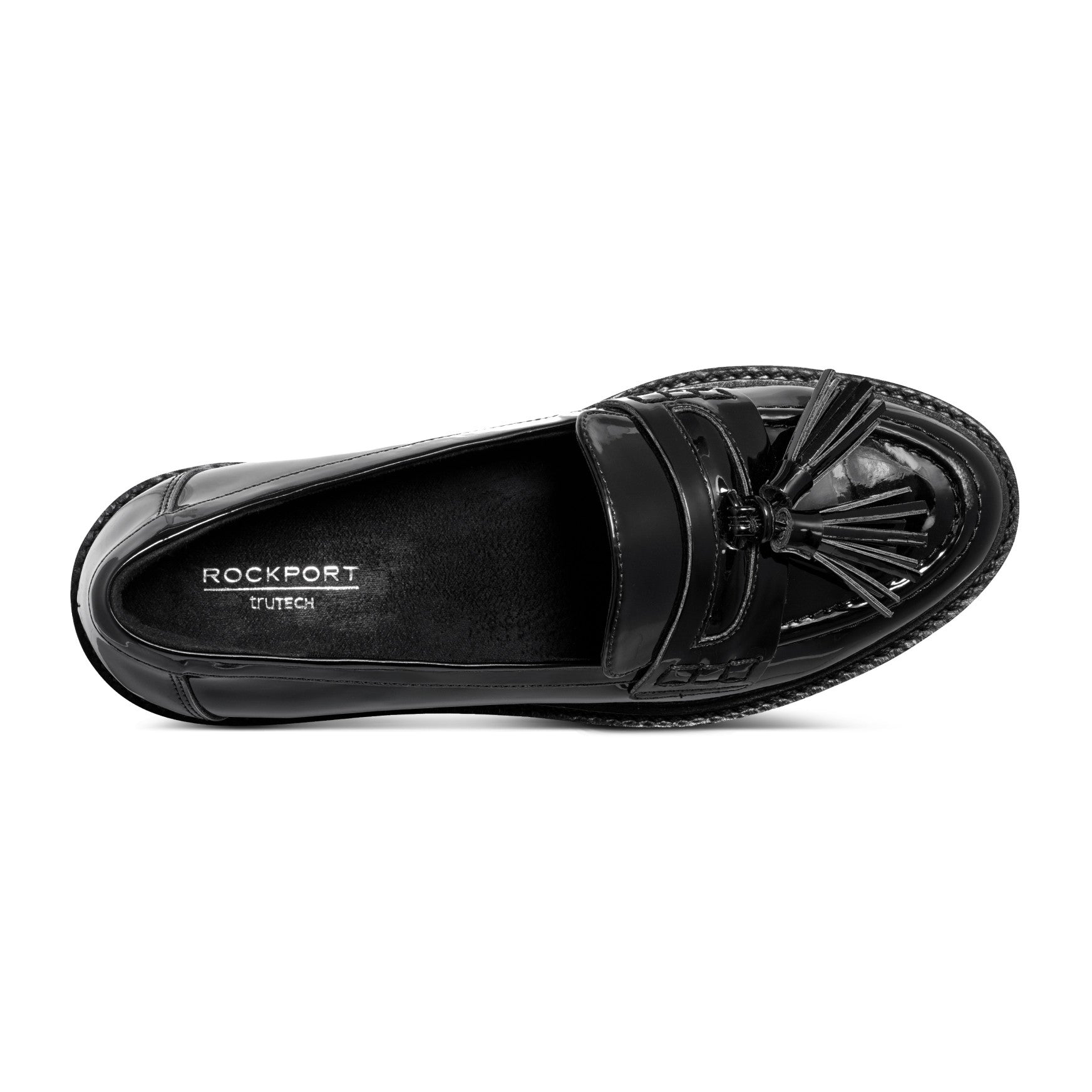 Rockport Women / Kiara Tassel Loafers - Black Patent