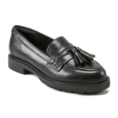 Rockport Women / Kiara Tassel Loafers - Black Leather