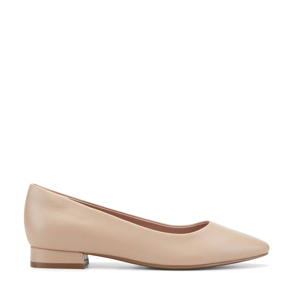 Rockport Women / Tessa Total Motion Pointy Toe Dress Flats - Light Natural Leather
