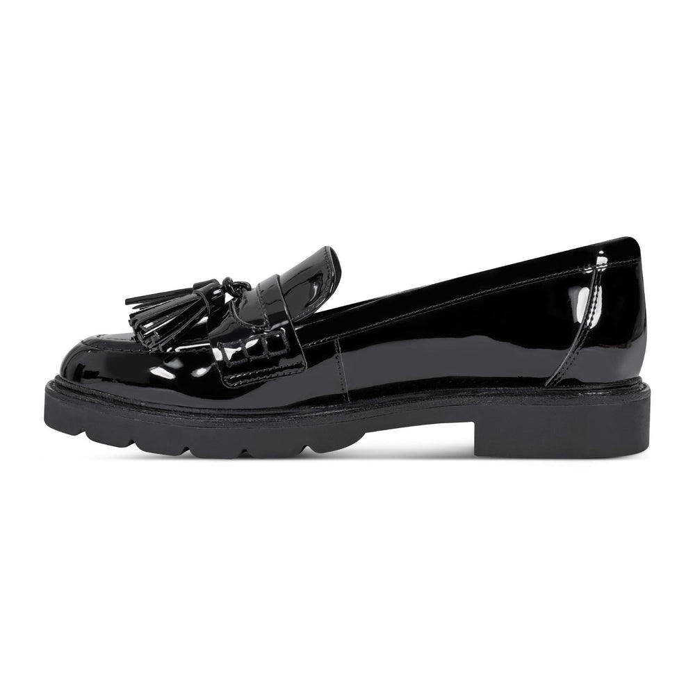 Rockport Women / Kiara Tassel Loafers - Black Patent
