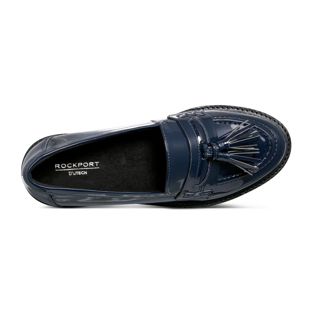 Rockport Women / Kiara Tassel Loafers - Dark Blue