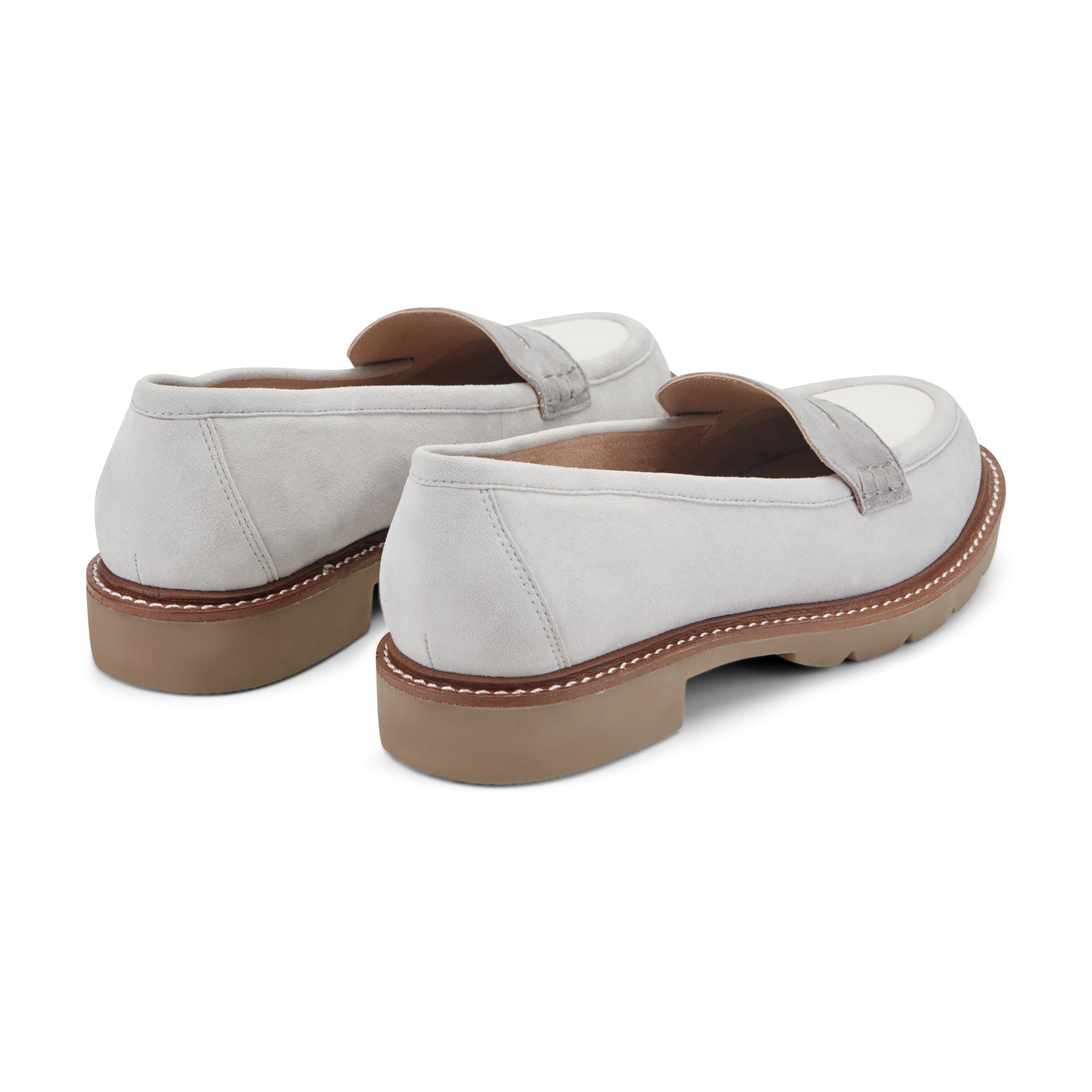 Rockport Women / Kacey Penny Loafer - Light Blue Suede