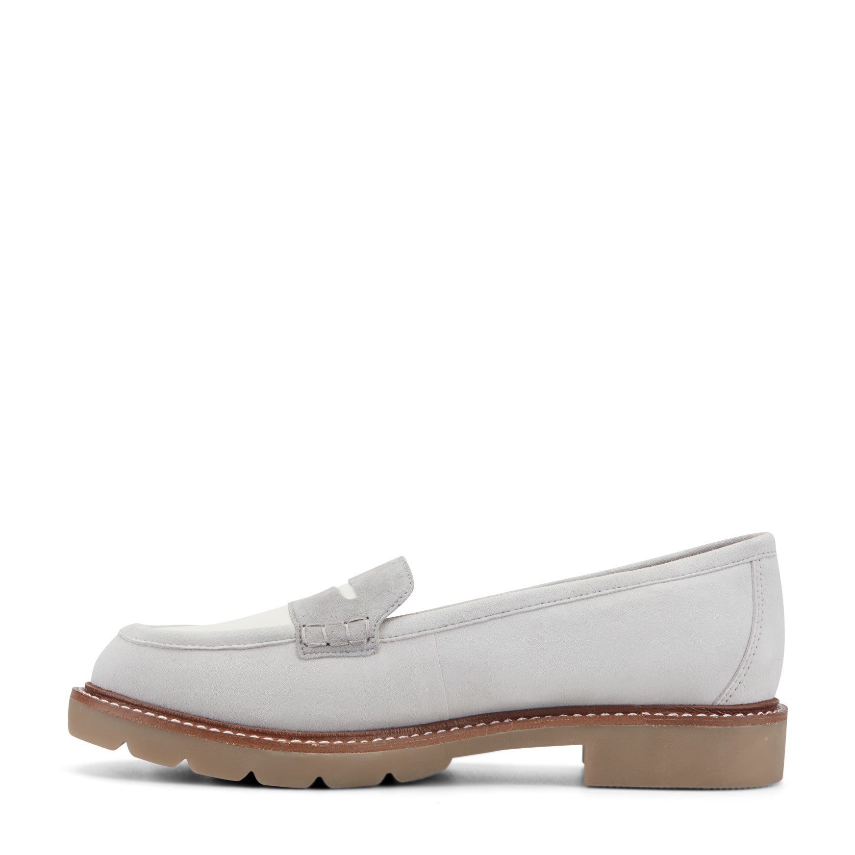 Rockport Women / Kacey Penny Loafer - Light Blue Suede