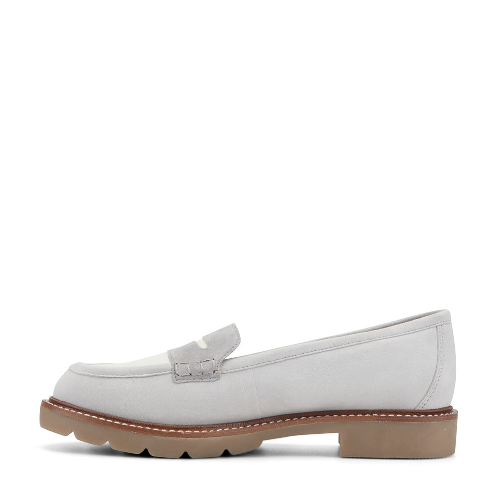 Rockport Women / Kacey Penny Loafer - Light Blue Suede
