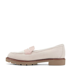 Rockport Women / Kacey Penny Loafer - Light Pink Suede