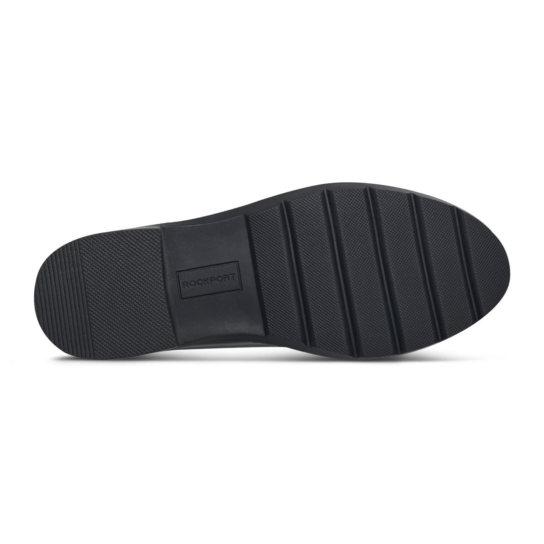 Rockport Women / Kacey Penny Loafer - Black/Chic Cream Leather