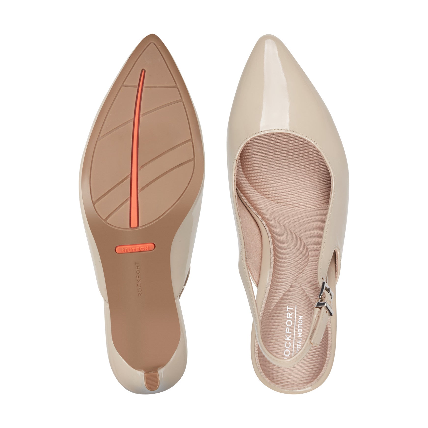 Rockport Women / Jolie Total Motion Dress Pumps - Light Natural Patent