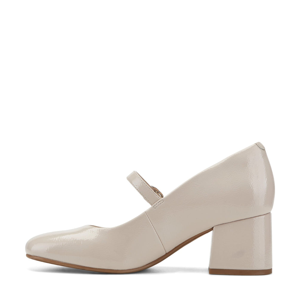 Rockport Women / Xena Block Heel Mary Jane Pumps - Light Natural