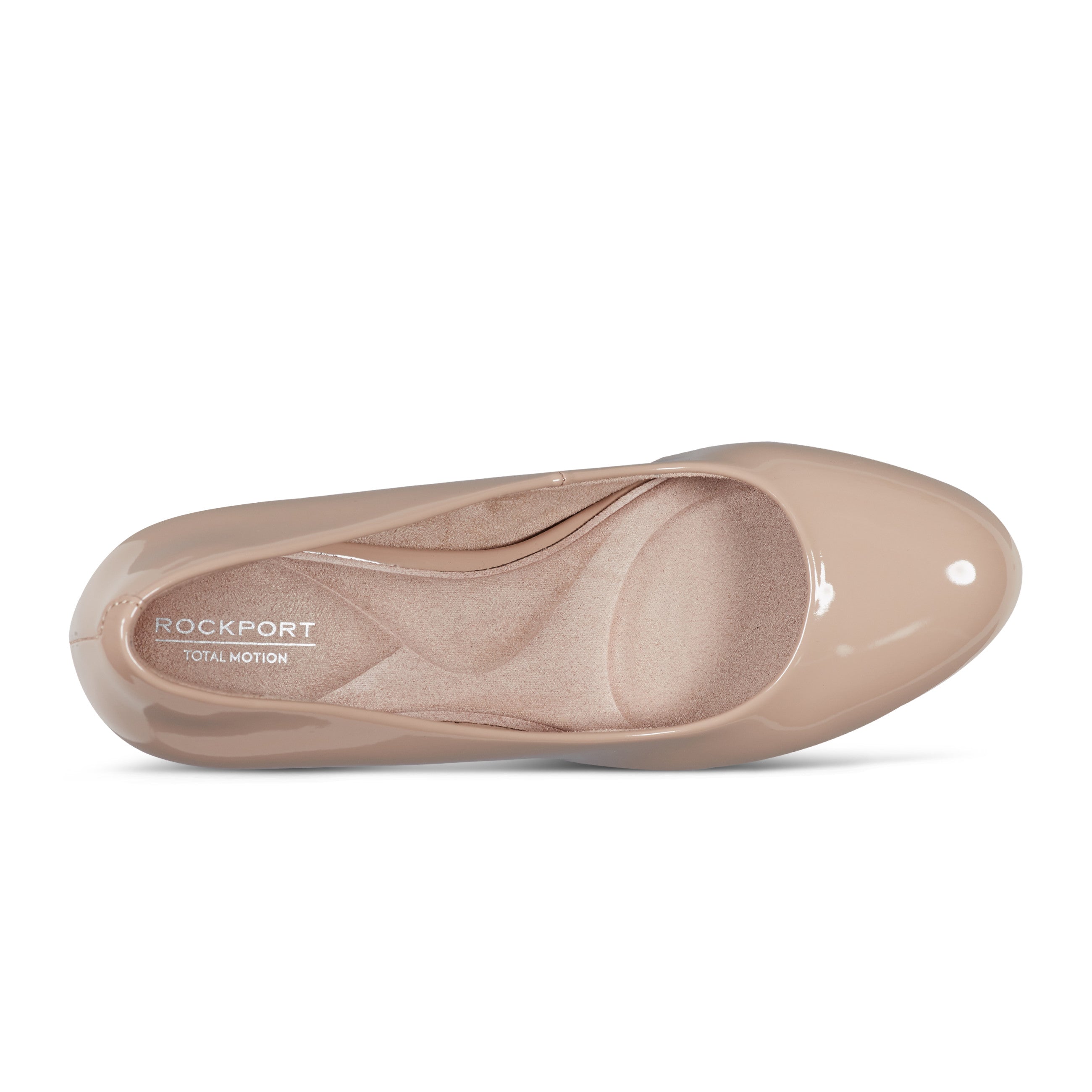 Rockport Women / Carmen Total Motion Platform Pumps - Light Natural Patent