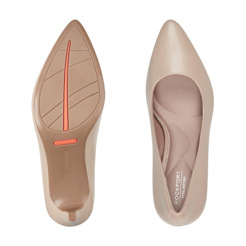 Rockport Women / Juliet Total Motion Dress Pumps - Light Natural Leather