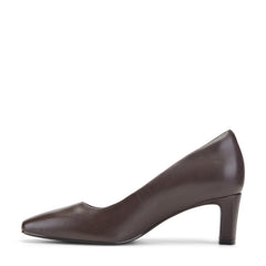 Rockport Women / Total Motion Merida Classic Dress Pumps - Mahogany Leather