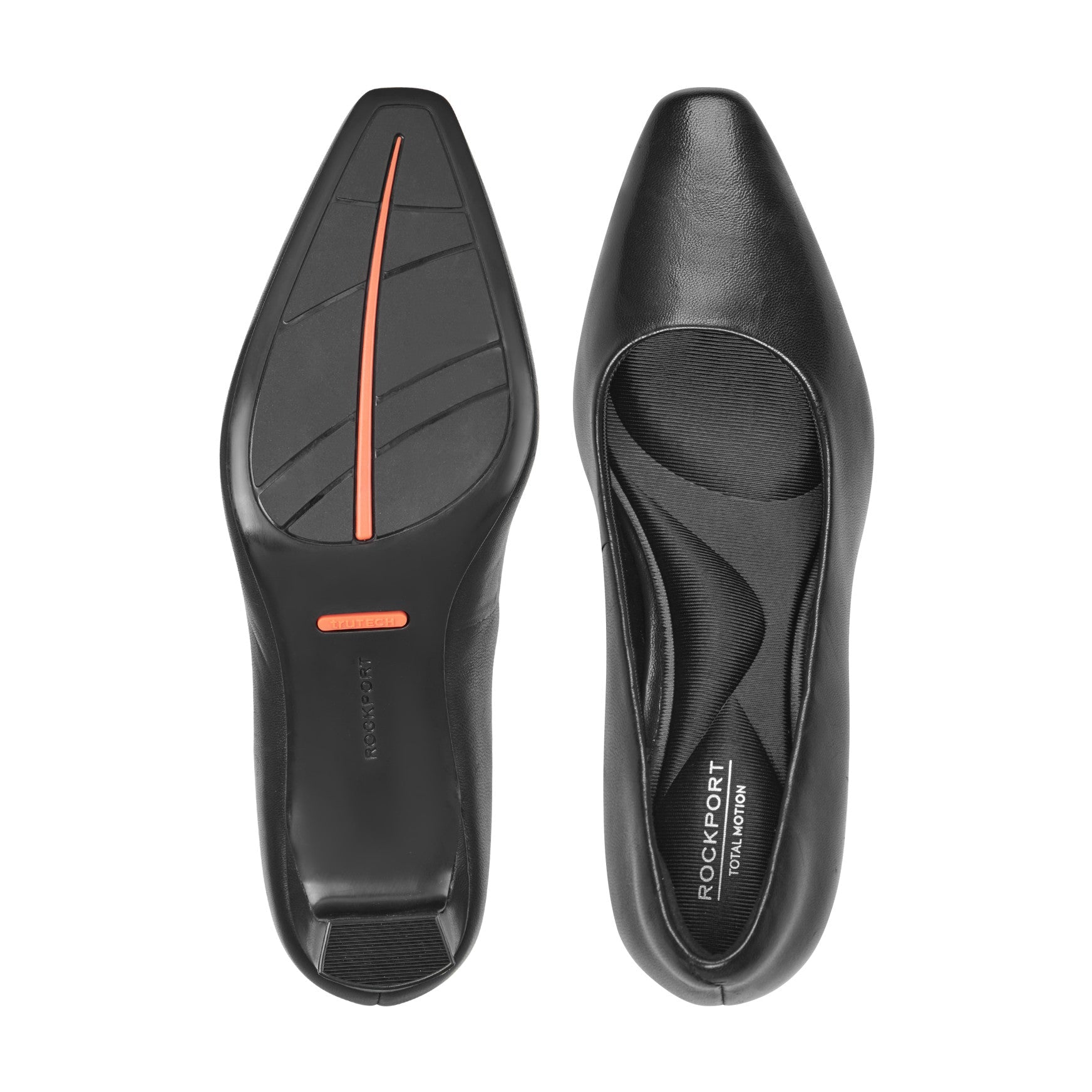 Rockport Women / Total Motion Merida Classic Dress Pumps - Black Leather