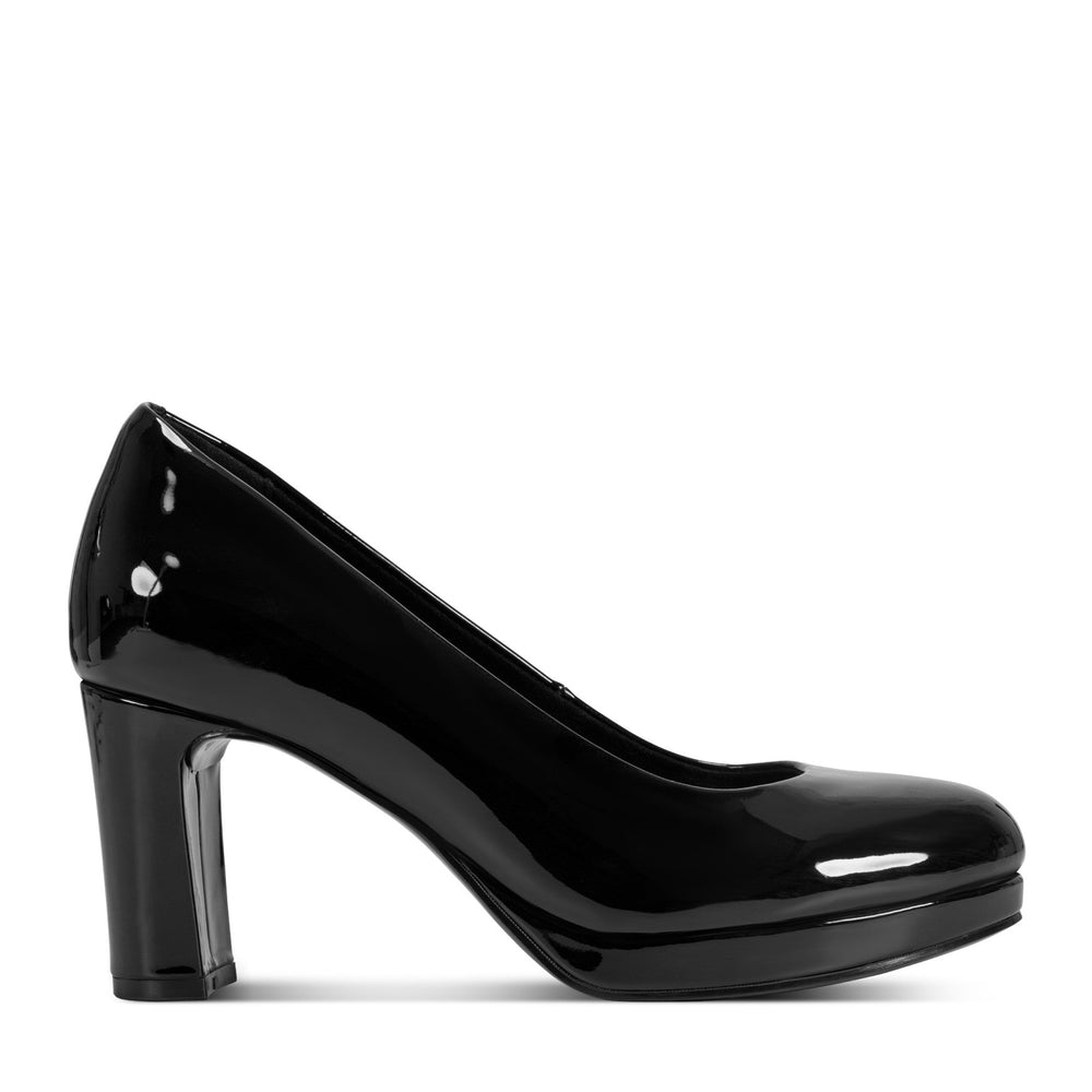 Rockport Women / Carmen Total Motion Platform Pumps - Black Patent