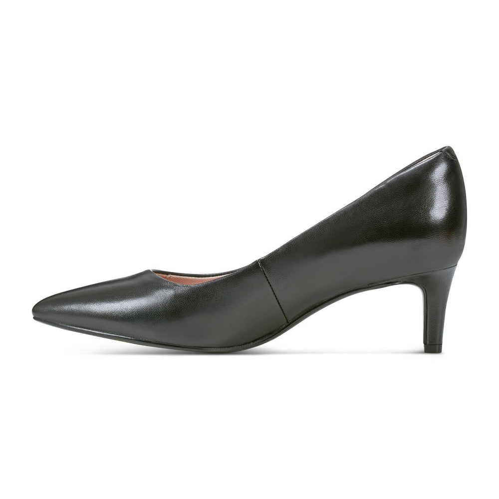Rockport Women / Cindy Total Motion Pumps - Black Leather