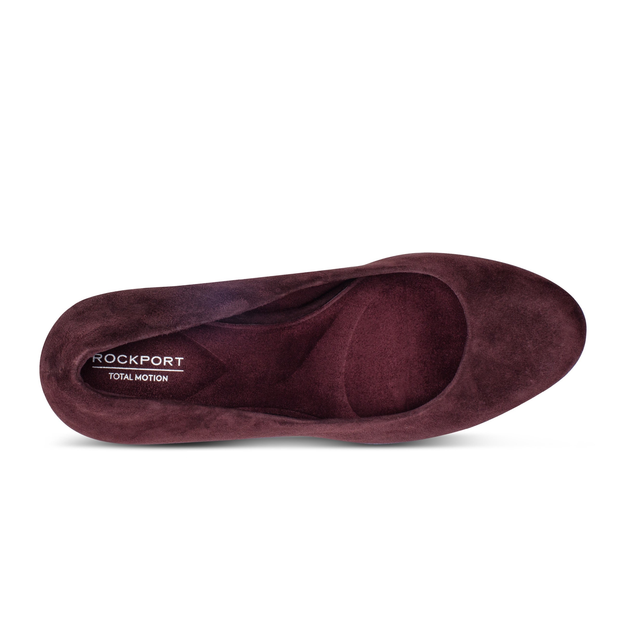 Rockport Women / Carmen Total Motion Platform Pumps - Dark Red Suede