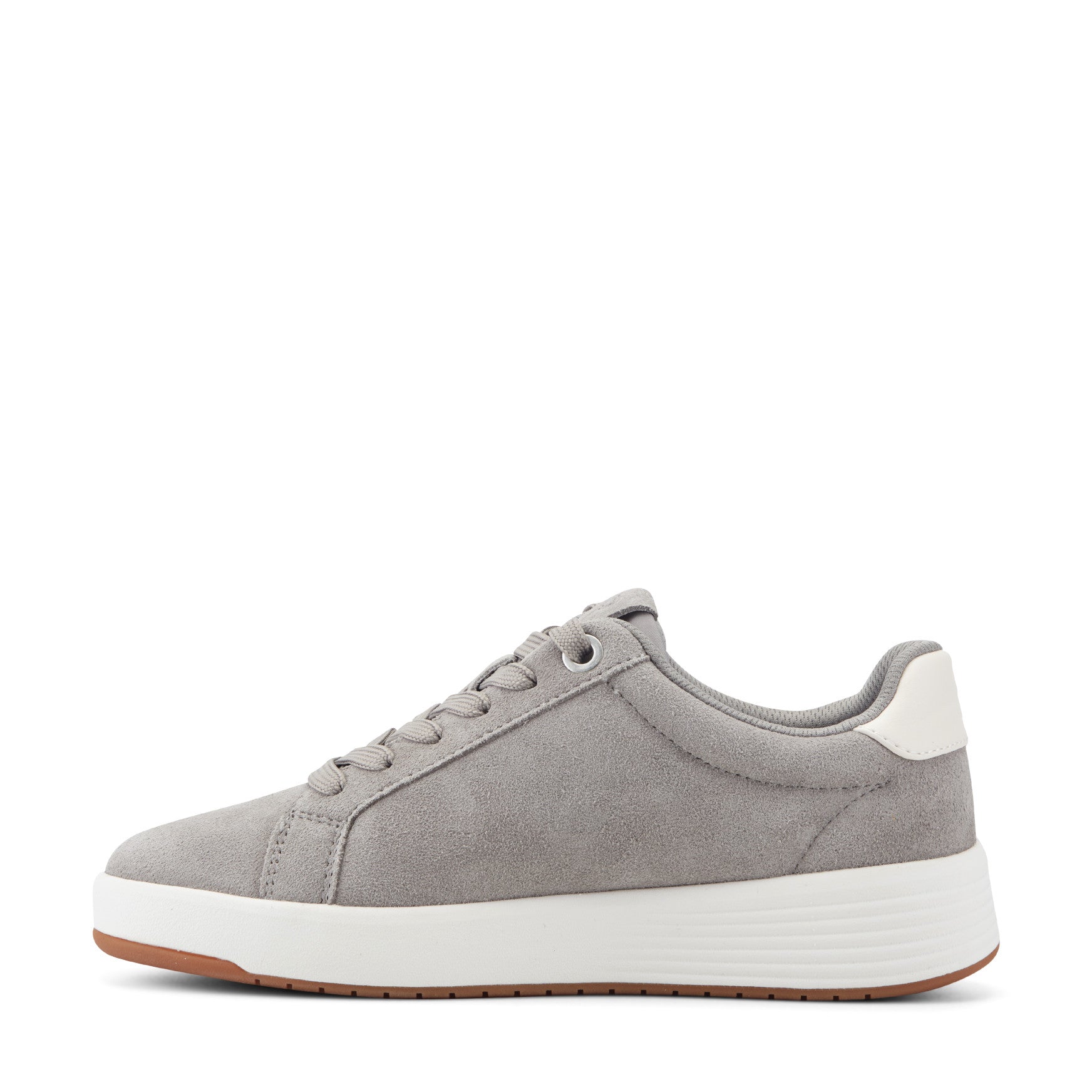Rockport Women / ProWalker Elara Lace-up Casual Sneakers - Medium Gray Suede