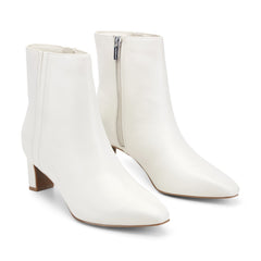 Rockport Women / Marisa Total Motion Dress Booties - Ivory Leather