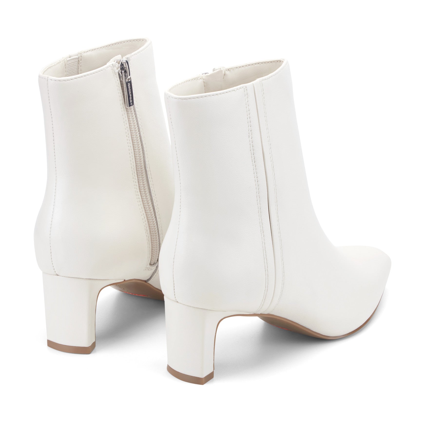 Rockport Women / Marisa Total Motion Dress Booties - Ivory Leather