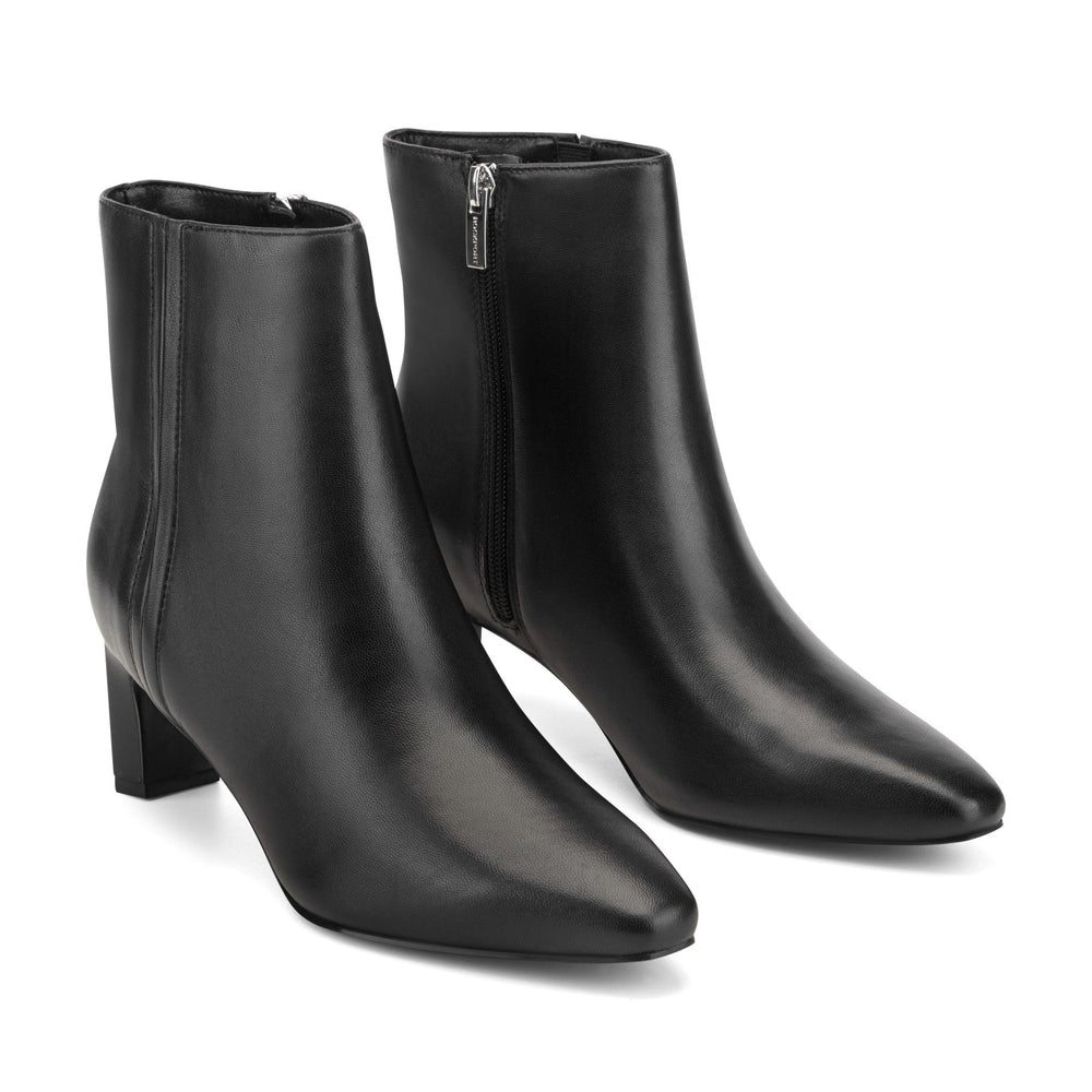 Rockport Women / Marisa Total Motion Dress Booties - Black Leather