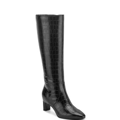Rockport Women / Mabel Total Motion Dress Boots - Black Croco