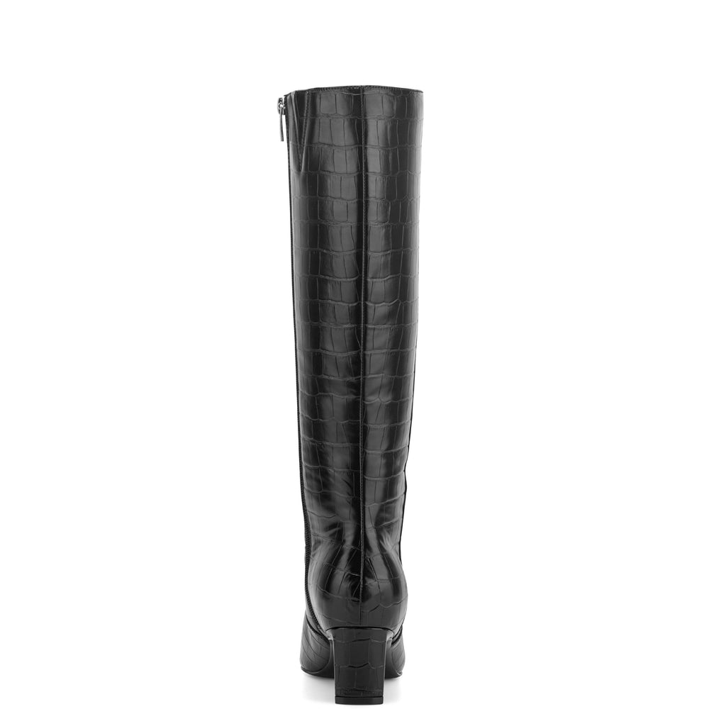 Rockport Women / Mabel Total Motion Dress Boots - Black Croco