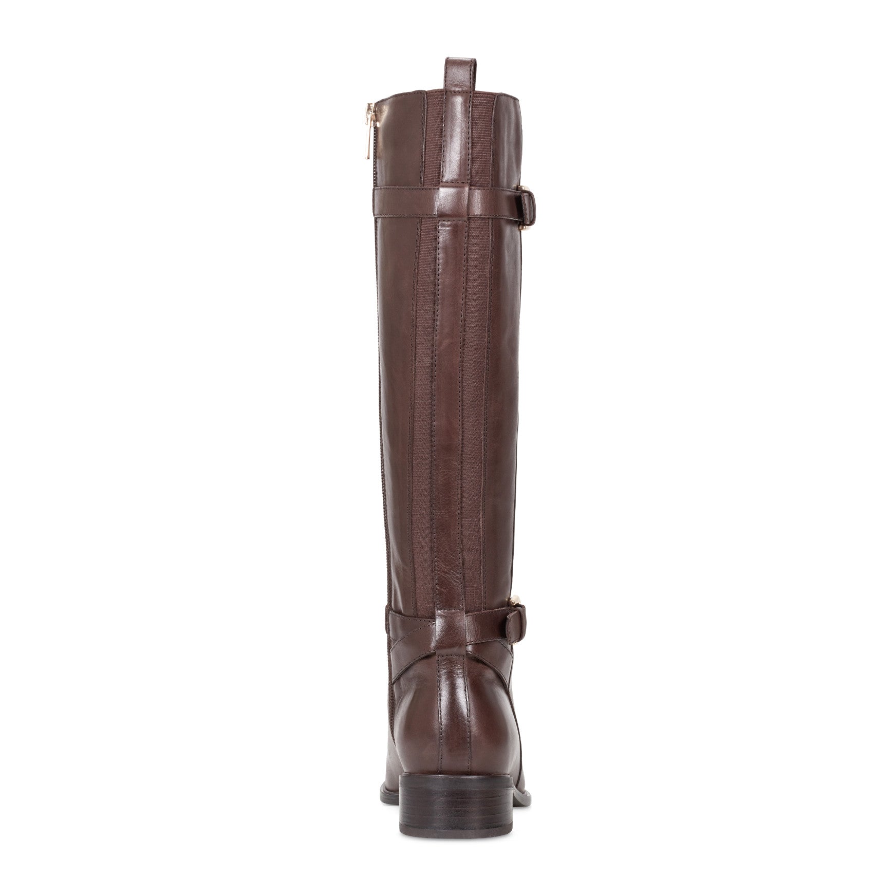 Rockport Women / Harper Riding Wide Calf Boot with Buckle - Dark Brown Leather