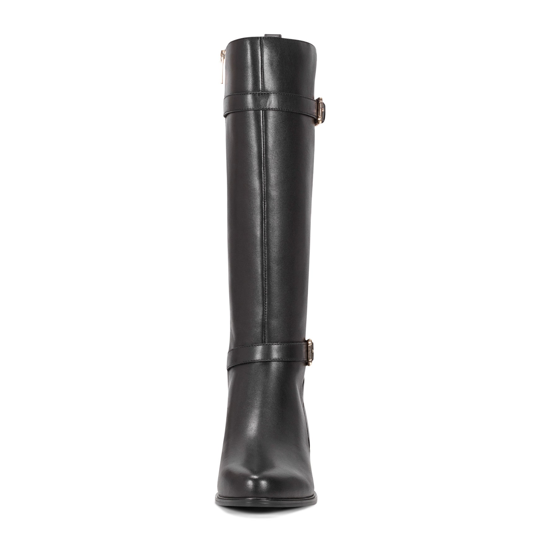 Rockport Women / Harper Riding Wide Calf Boot with Buckle - Black Leather