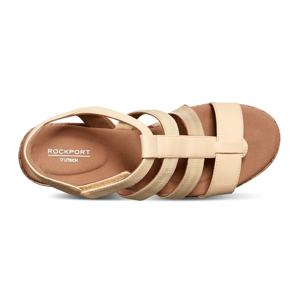 Rockport Women / Blanca Elastic T-Bar Sandal -