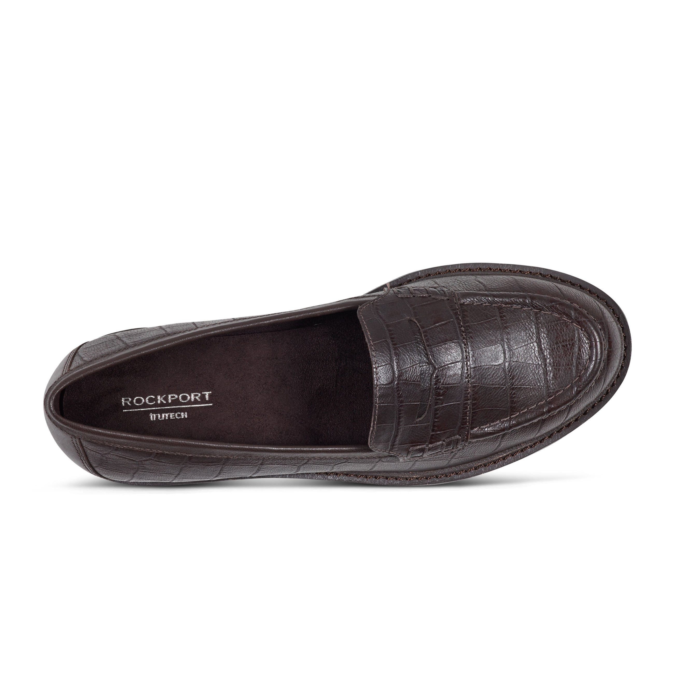 Rockport Women / Kacey Penny Loafer - Brown Croco