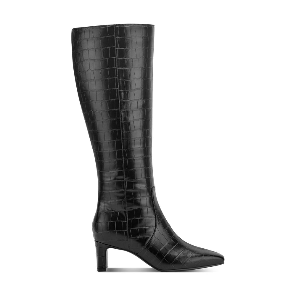 Rockport Women / Mabel Total Motion Dress Boots - Black Croco