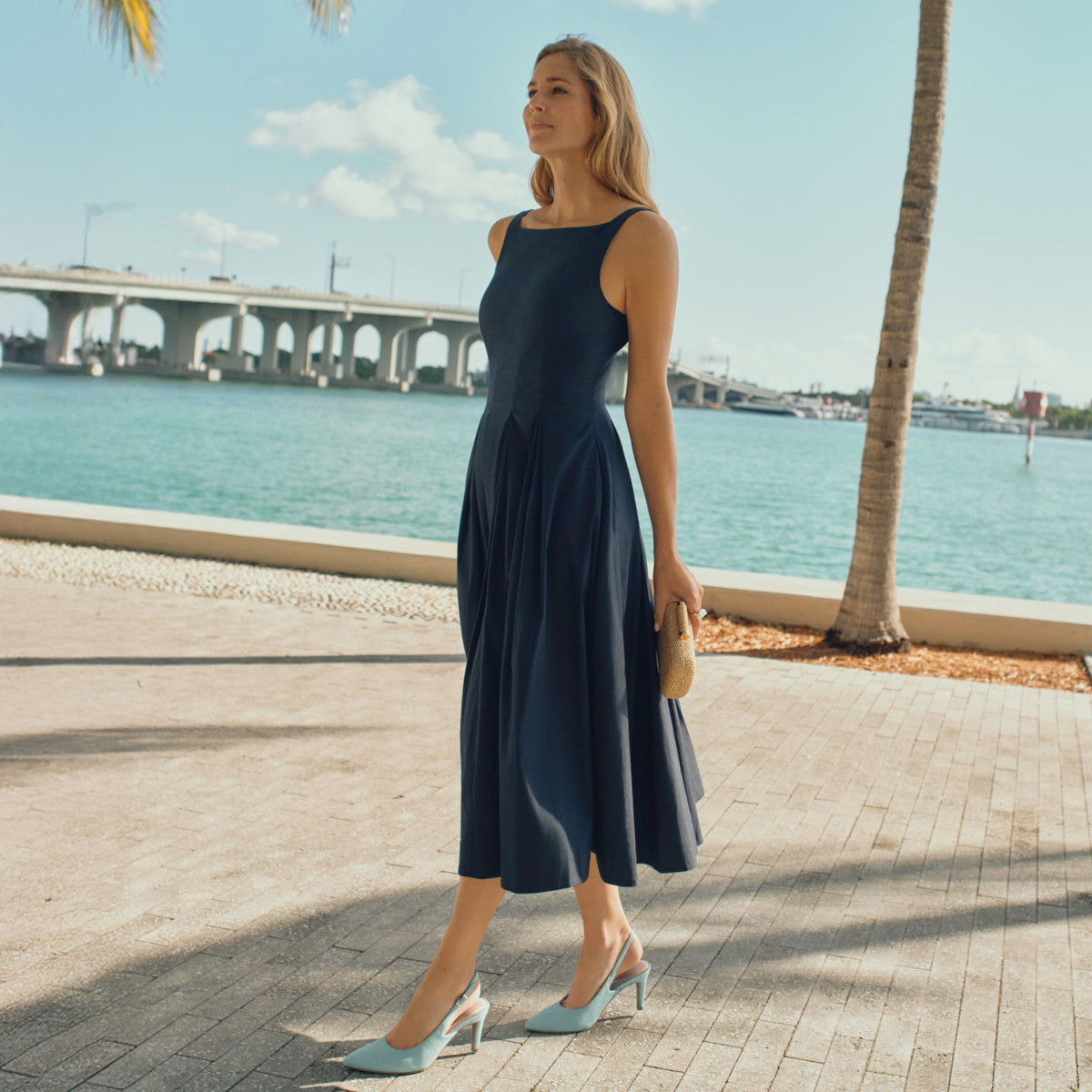 Rockport Women / Jolie Total Motion Dress Pumps - Blue Denim