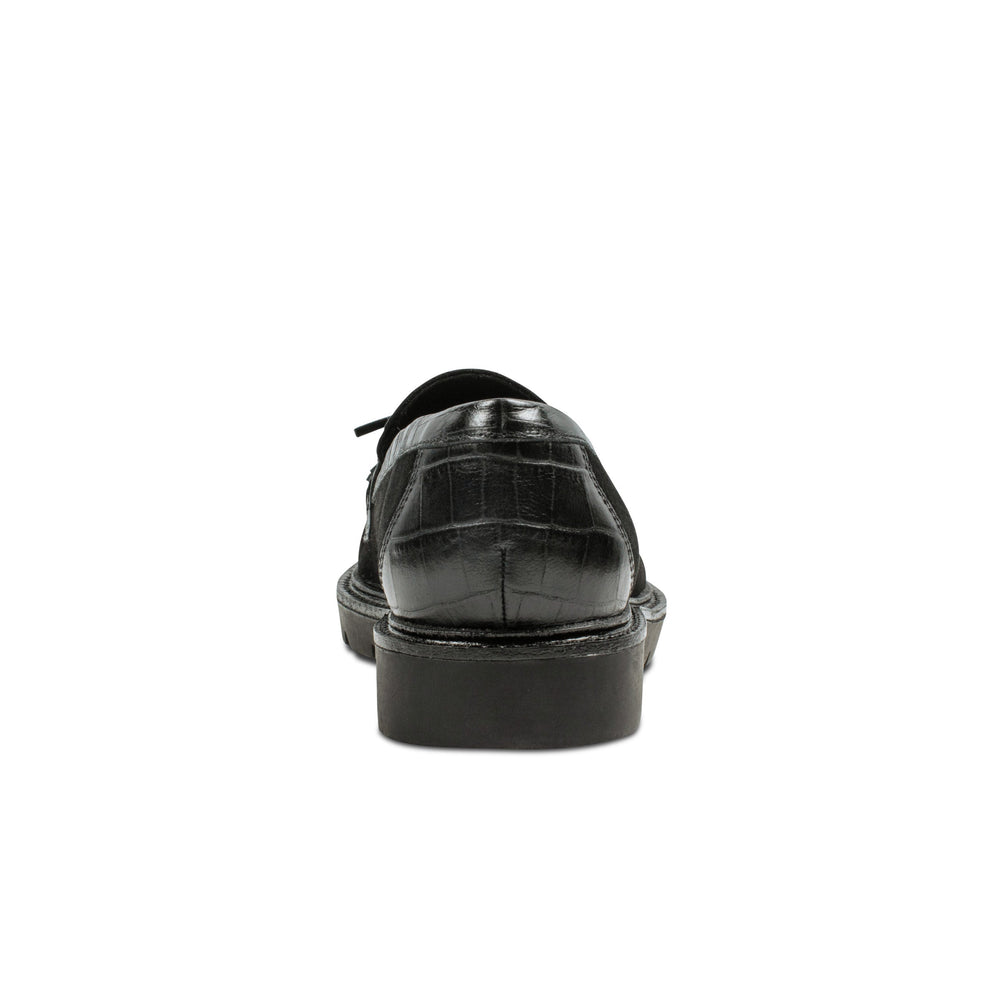 Rockport Women / Kiara Tassel Loafers - Black Suede