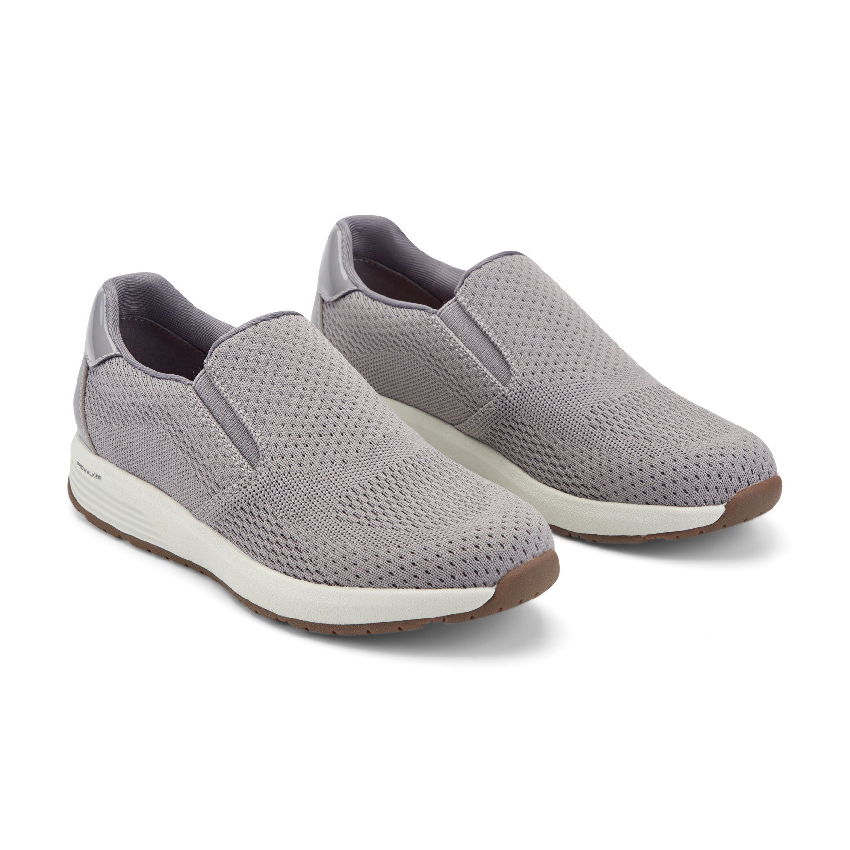 Rockport Women / ProWalker Titan Casual Slip on Sneakers - Medium Gray