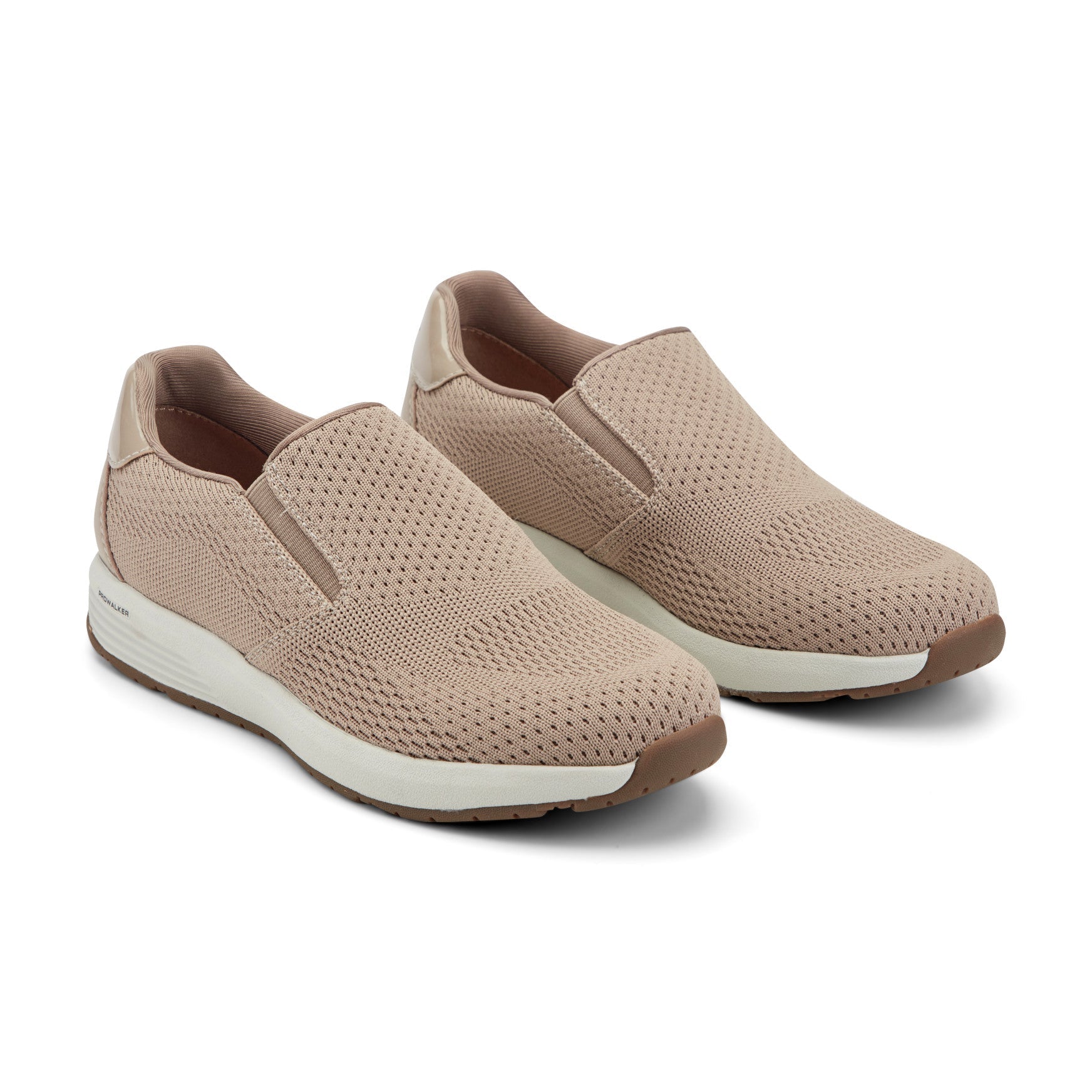 Rockport Women / ProWalker Titan Casual Slip on Sneakers - Taupe